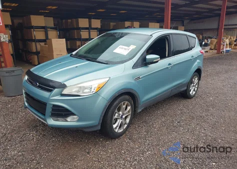 2013 Ford Escape Sel z USA, uszkodzony, nr VIN 1FMCU0H93DUC47883